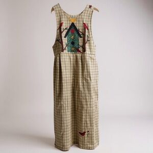Vintage Teachercore Fall Bird Dress